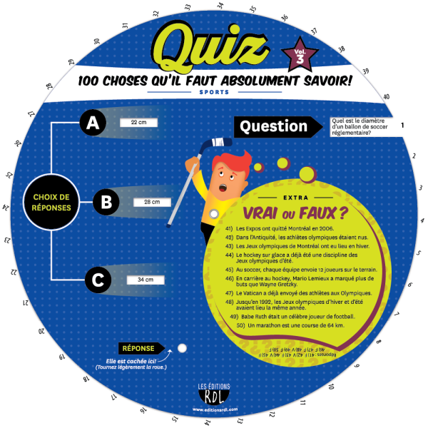 La roue des quiz - Vol. 3 - Recto