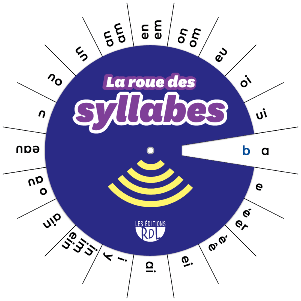 La roue des syllabes - Recto